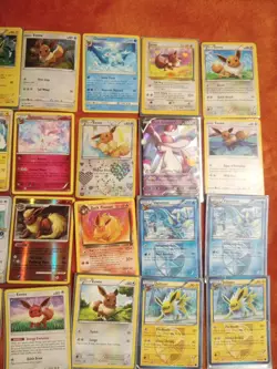 Pokemon TCG Eevee Evolution Lot Of 35+Minty Cards Flareon Vaporeon Leafeon++ - Image 5