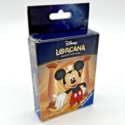 Disney LORCANA: FIRST CHAPTER TCG MICKEY MOUSE 65-Card Sleeves Pack • NEW - Image 1