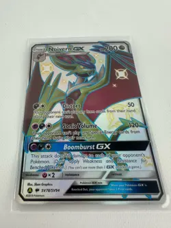Noivern GX SV78/SV94 Hidden Fates Holo Full Art Pokemon Card - Image 1