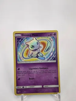 Pokemon TCG Shining Mew Holo Rare Card 40/73 Shining Legends - Image 1