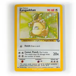 Pokemon - Kangaskhan Holo - 5/64 - Jungle - Rare Card - Played - Image 1