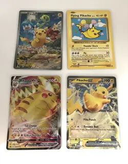 [4 Card Lot] Pokemon Pikachu Collection - Image 1
