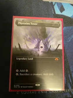 Phyrexian Tower, Modern Horizons 3 (Borderless) Magic The Gathering Card - Image 1