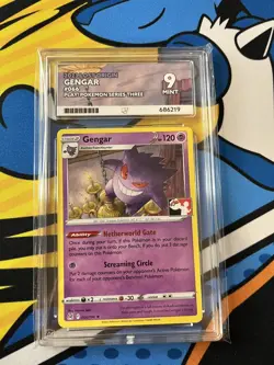 Ace 9 Gengar 066 Prize Pack Series 3 Stamped Promo Graded Pokemon Card - Image 1