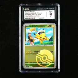 CGC MINT 9 Nintendo 2025 Pokemon PTCG CHN . card - Captain Pikachu - Image 1
