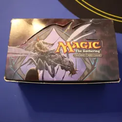 MTG: EVENTIDE empty Booster Pack display box, NO CARDS, 2008 VG+ COND - Image 1