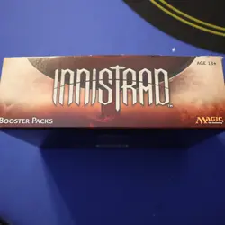 MTG: INNISTRAD empty Booster Pack display box, NO CARDS, 2011 VG+ cond - Image 2