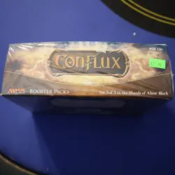 MTG: CONLUX SET empty Booster Pack display box, NO CARDS, 2009 VG+ cond - Image 2