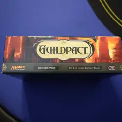 MTG: GUILDPACT SET empty Booster Pack display box, NO CARDS, 2006 VG - Image 2