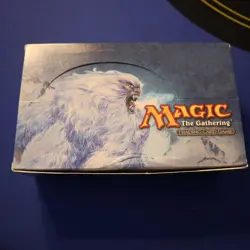 MTG: COLDSNAP SET empty Booster Pack display box, NO CARDS, 2006 VG+ cond - Image 1