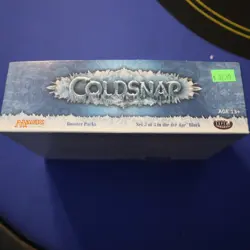 MTG: COLDSNAP SET empty Booster Pack display box, NO CARDS, 2006 VG+ cond - Image 2
