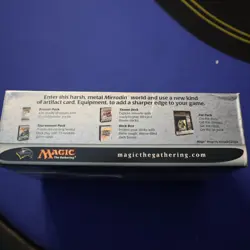 MTG: MIRRODIN SET empty Booster Pack display box, NO CARDS, 2003 VG+ cond - Image 4