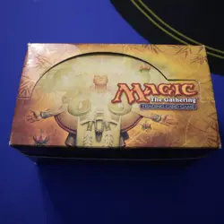 MTG: SAVIORS OF KAMIGAWA empty Booster Pack display box, NO CARDS, 2005 VG - Image 1