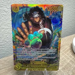 Bartholomew Kuma SEC OP12-119 Legacy of The Master One Piece Card Game English - Image 3