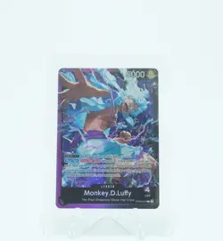 Monkey.D.Luffy OP09-061 ONE PIECE Tcg Card Game NM PURPLE/BLACK Leader - Image 1