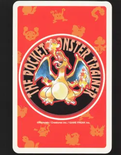Mankey Queen of Hearts Pokemon Red Charizard Playing Card Near Mint or Better - Image 2