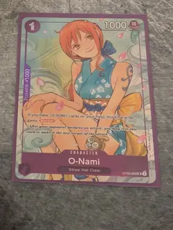 O-Nami (Illustration Box Vol.1) OP05-062 One Piece Promotion Cards Foil - Image 1