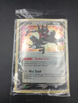 Pokemon TCG Greninja Gold Star SWSH144 Celebrations Black Star Promo Card Sealed - Image 1