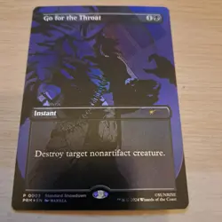 MTG Go For the Throat COWBOY BEBOP PROMO - Image 1
