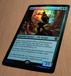 Mtg Magic: # FOIL # IMARYLL, Elfheim-Elitekampferin, Elfhame Elite, Deutsch Mint - Image 1