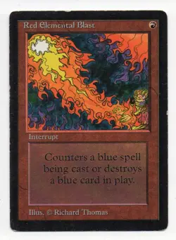 MtG BETA Red Element Blast (Scarica Elementale Rossa) - Image 1