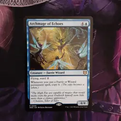 Archmage of Echoes Near Mint WOC Wilds of Eldraine Commander - Image 1