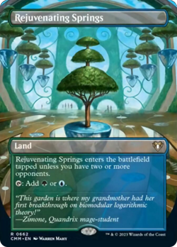 Rejuvenating Springs (Borderless Alternate Art) [Commander Masters] - Image 1