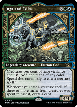 Inga and Esika (Showcase Planar Booster Fun) [March of the Machine] - Image 1