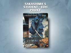 Sakashima's Student - Custom Magic: The Gathering Card - Image 1
