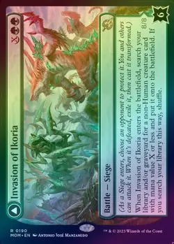 Invasion of Ikoria/ Zilortha, Apex of Ikoria (Foil) (MOM) March of the Machine - Image 1