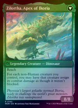Invasion of Ikoria/ Zilortha, Apex of Ikoria (Foil) (MOM) March of the Machine - Image 2