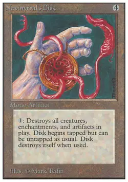 MTG NEVINYRRAL's DISK POOR - DISCO DI NEVINYRRAL - FWB - MAGIC - Image 1