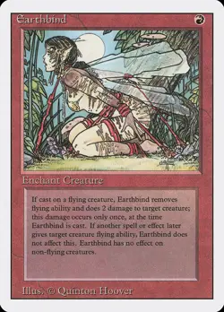 Earthbind Revised NM Red Common MAGIC THE GATHERING MTG CARD ABUGames - Image 1