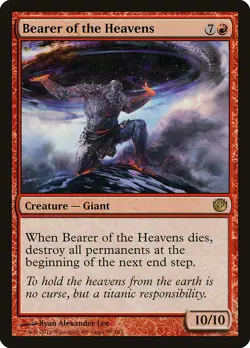 Bearer of the Heavens Journey into Nyx NM Red Rare MAGIC MTG CARD ABUGames - Image 1