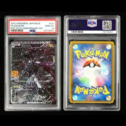 PSA GEM MT 10 Nintendo 2021 Pokemon PTCG JPN. card - FA/Zekrom & Reshiram 2PCS - Image 3