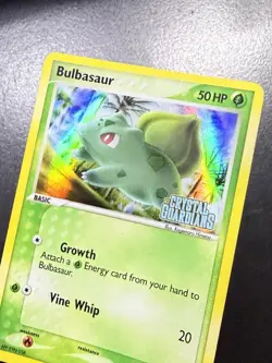 Pokemon TCG Bulbasaur Stamped Reverse Holo 46/100 Crystal Guardians 2006 - LP - Image 5