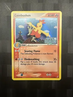 Pokemon TCG Combusken 31/100 Rare EX Crystal Guardians Reverse Holo NM/LP - Image 1