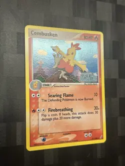Pokemon TCG Combusken 31/100 Rare EX Crystal Guardians Reverse Holo NM/LP - Image 2