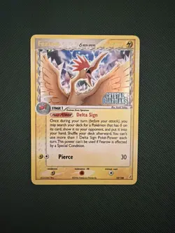 Pokemon TCG- 2006 Fearow 18/100 Reverse Holo EX Crystal Guardians LP - Image 1