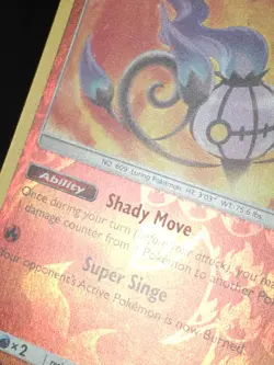 Pokemon TCG Chandelure 13/145 SM Guardians Rising Reverse Holo Rare NM - Image 2