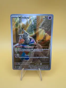 Pokemon Mimikyu TCG Scarlet & Violet Paldea Evolved SVP075 Holo Promo - Image 1