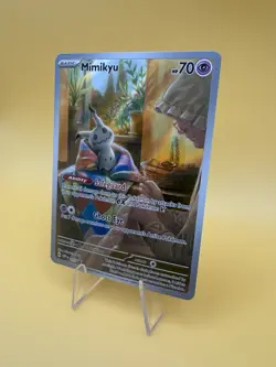 Pokemon Mimikyu TCG Scarlet & Violet Paldea Evolved SVP075 Holo Promo - Image 3