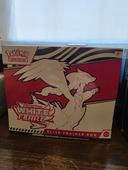 POKEMON TCG S&V WHITE FLARE ETB ELITE TRAINER BOX - FACTORY SEALED - Image 1