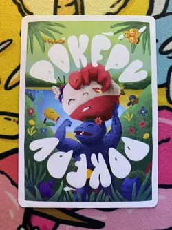 Pokepu - Porygonzo (Porygon) 76/77 - Derpy Pokemon Parody / Fan Art Card - Image 2