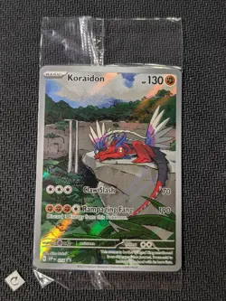 Koraidon SVP014 Black Star Scarlet & Violet Sealed ETB Promo Pokemon TCG NM - Image 1