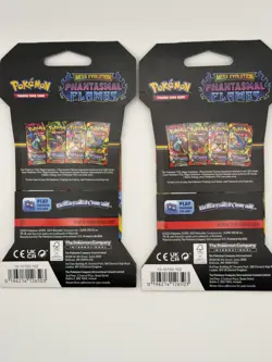 2 Pokemon TCG: Mega Evolution Phantasmal Flames Sleeved Booster Packs - 20 Cards - Image 2
