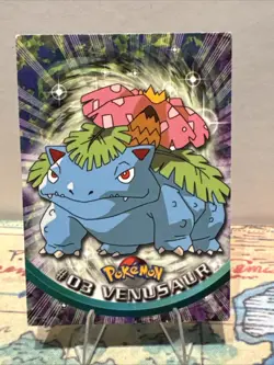 Venusaur #03 - Pokemon TCG - Pokemon 1999 Topps TV Animation !! - Image 1
