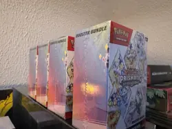 Pokemon TCG Prismatic Evolutions Booster Bundle - New Factory Sealed Lot of 4 - Image 4