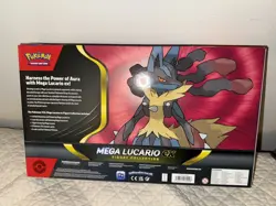 Mega Lucario Ex Premium Figure Collection Pokemon TCG BRAND NEW UNOPENED - Image 2