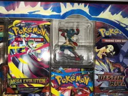 Mega Lucario Ex Premium Figure Collection Pokemon TCG BRAND NEW UNOPENED - Image 3